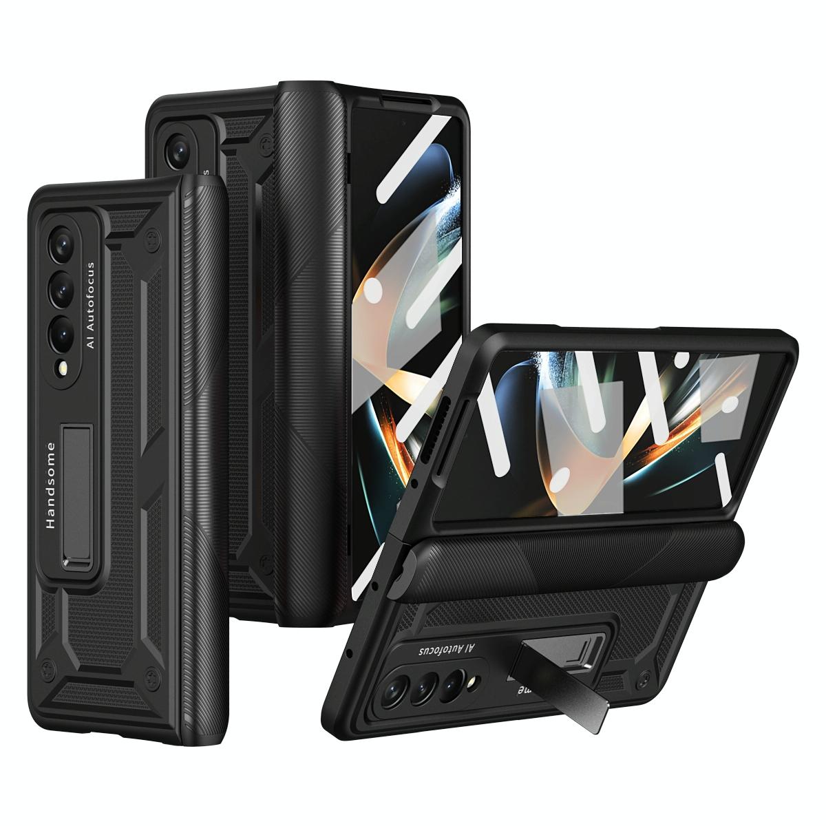 Shockproof Secure Hinge Phone Case for Samsung Galaxy z Fold 4 5g - Blue
