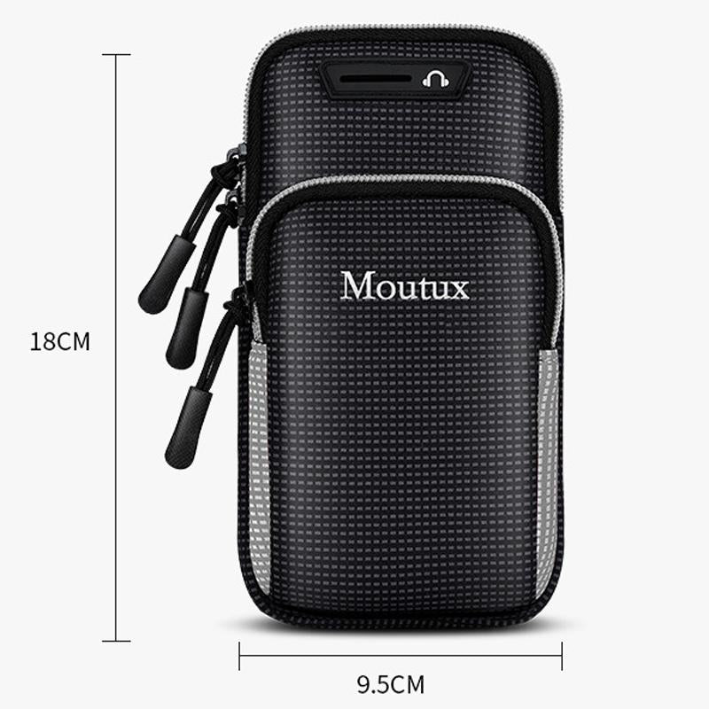 Waterproof Running Arm Bag For Outdoor Sports - Blue