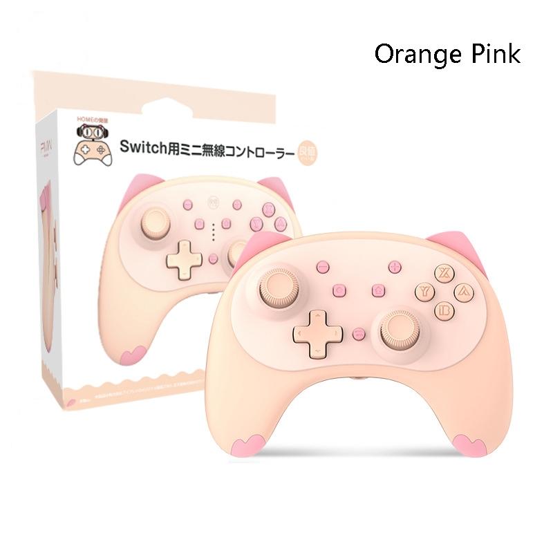 Cat Shaped Wireless Tooth Handle for Nintendo Switch - Black White