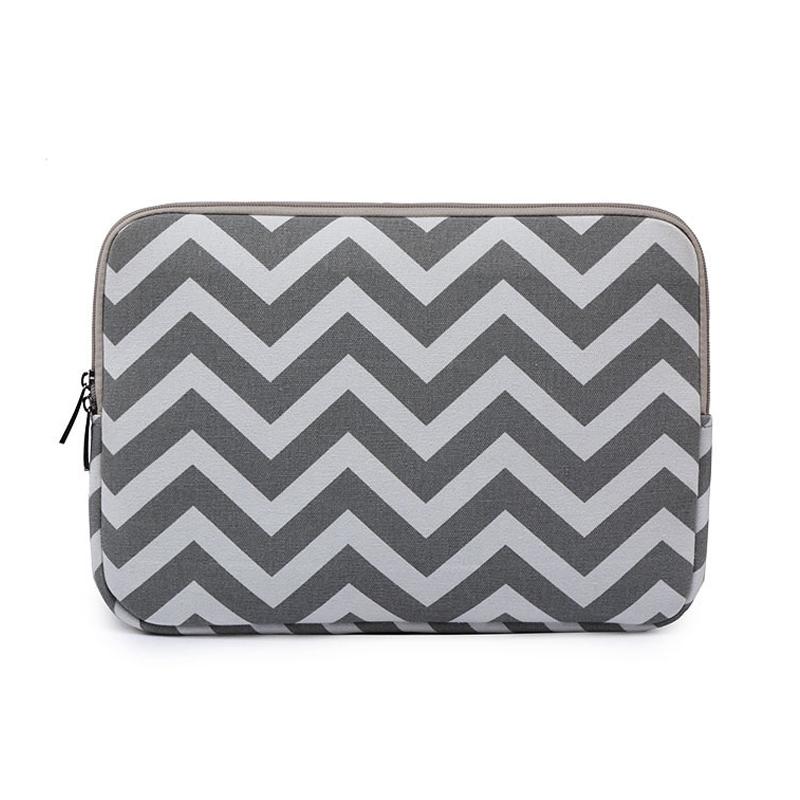 10 Wavy Pattern Notebook Liner Bag - Wavy Design - Light Green