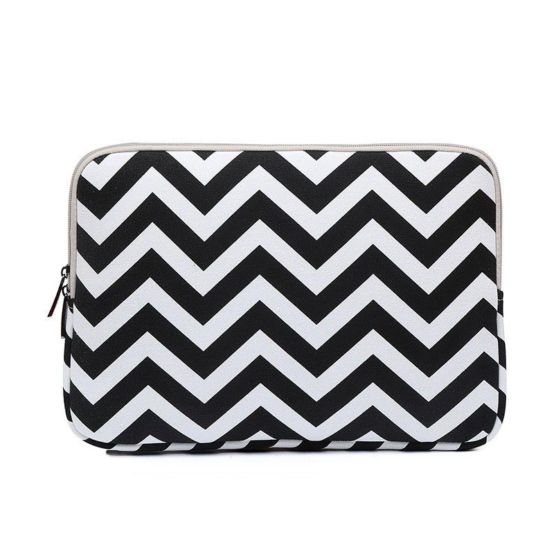 10 Wavy Pattern Notebook Liner Bag - Wavy Design - Light Green