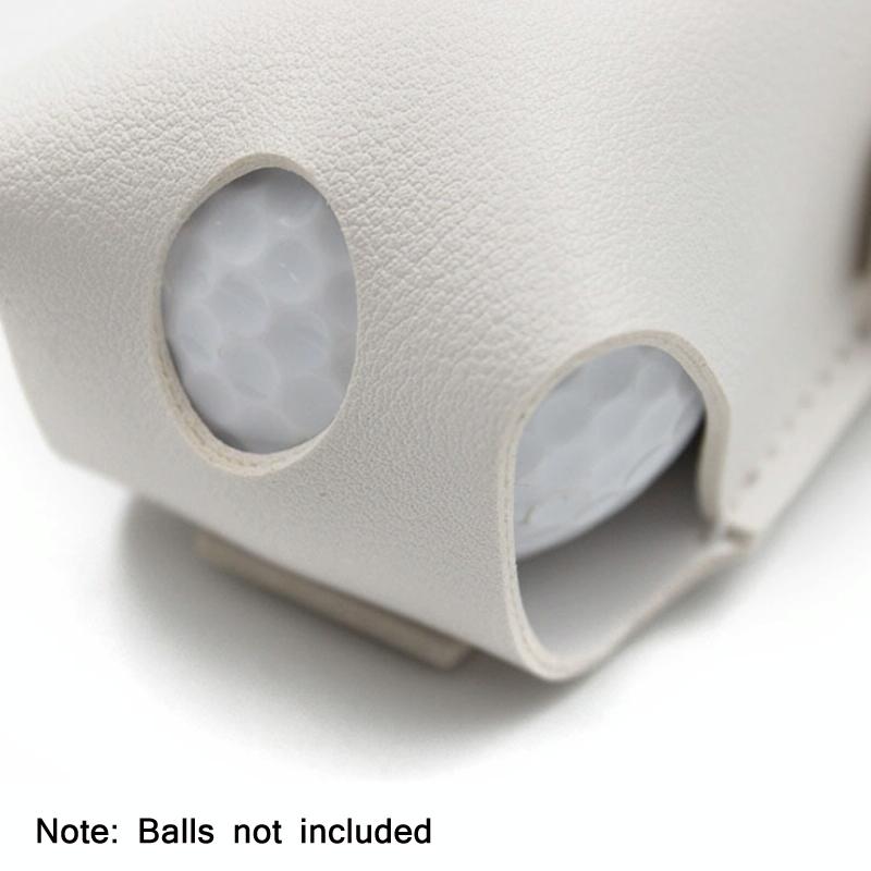 Compact Leather Golf Bag For Protection On The Go - Pink