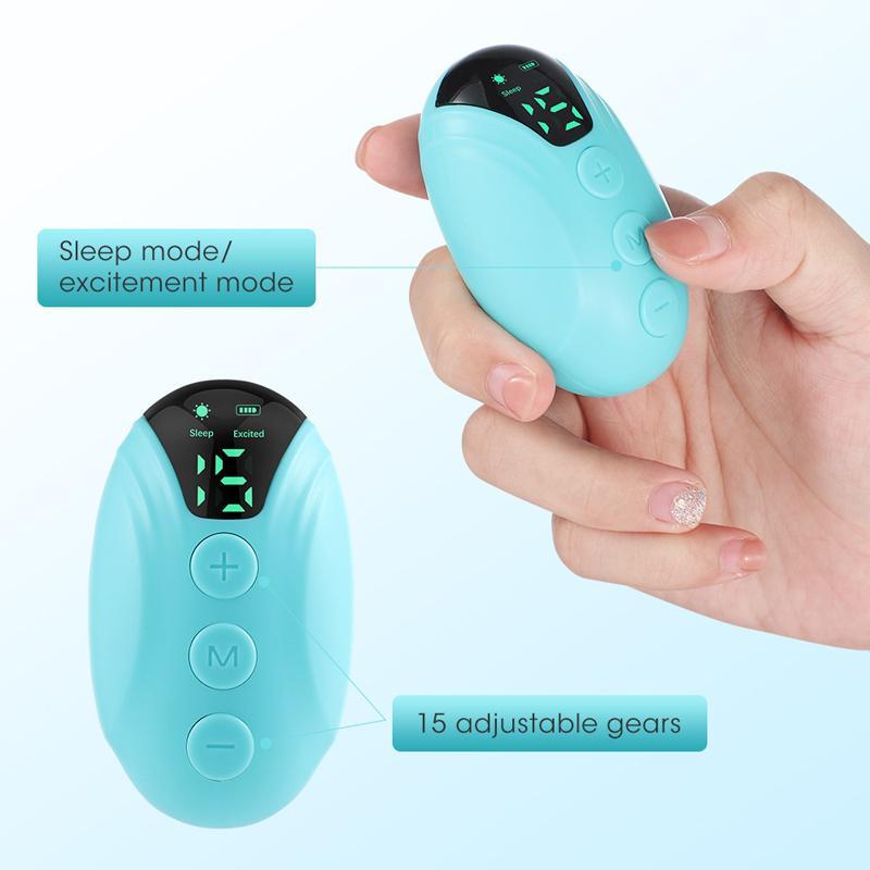 Portable Sleep Massager For Insomnia & Anxiety Relief - Black