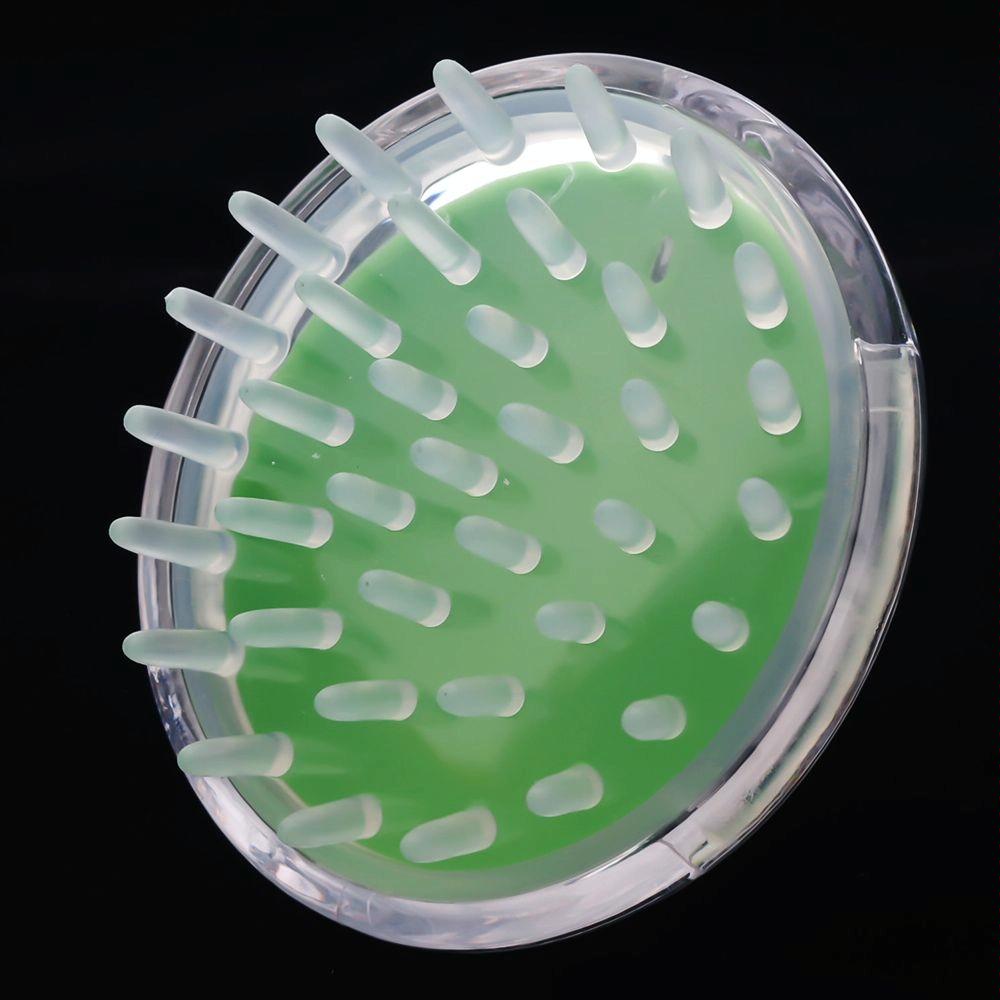 5Pc Silicone Pvc Massage Brush Set - Blue
