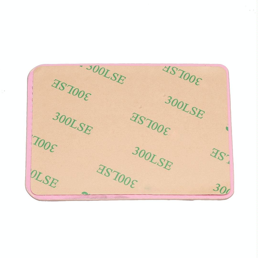 Diamond Lattice Card Bag Sticker For Mobile Phones - Black