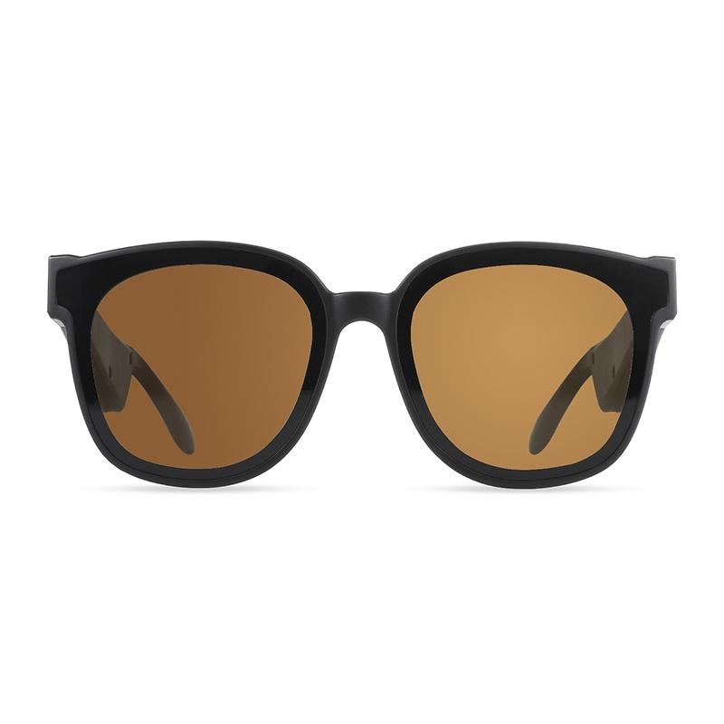 Smart Audio Sunglasses with Bluetooth Earphone - A13 - Dark Green