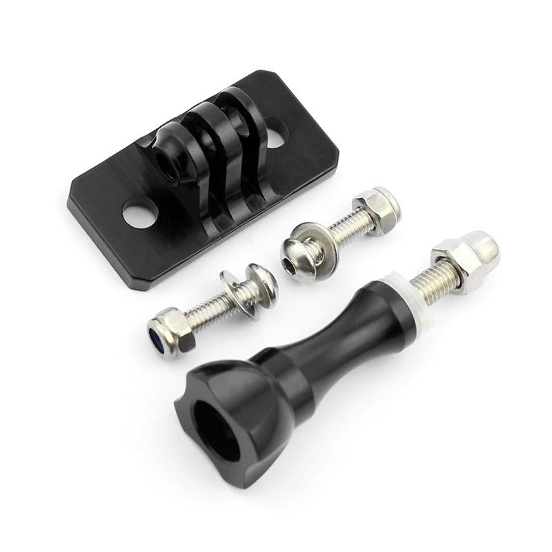 Gopro Helmet Mount Adapter for Aluminum Tripod Head - Red