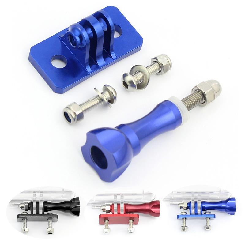 Gopro Helmet Mount Adapter for Aluminum Tripod Head - Red