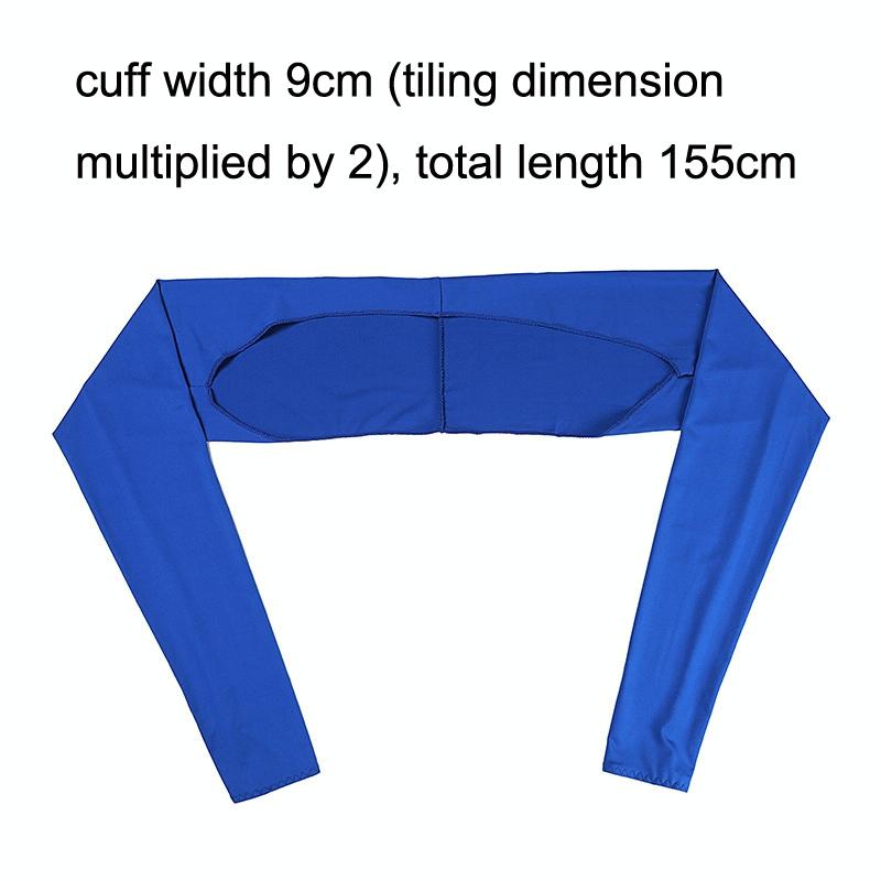 Sun Protection Golf Shawl Sleeves For Outdoor Sports And Cycling - White