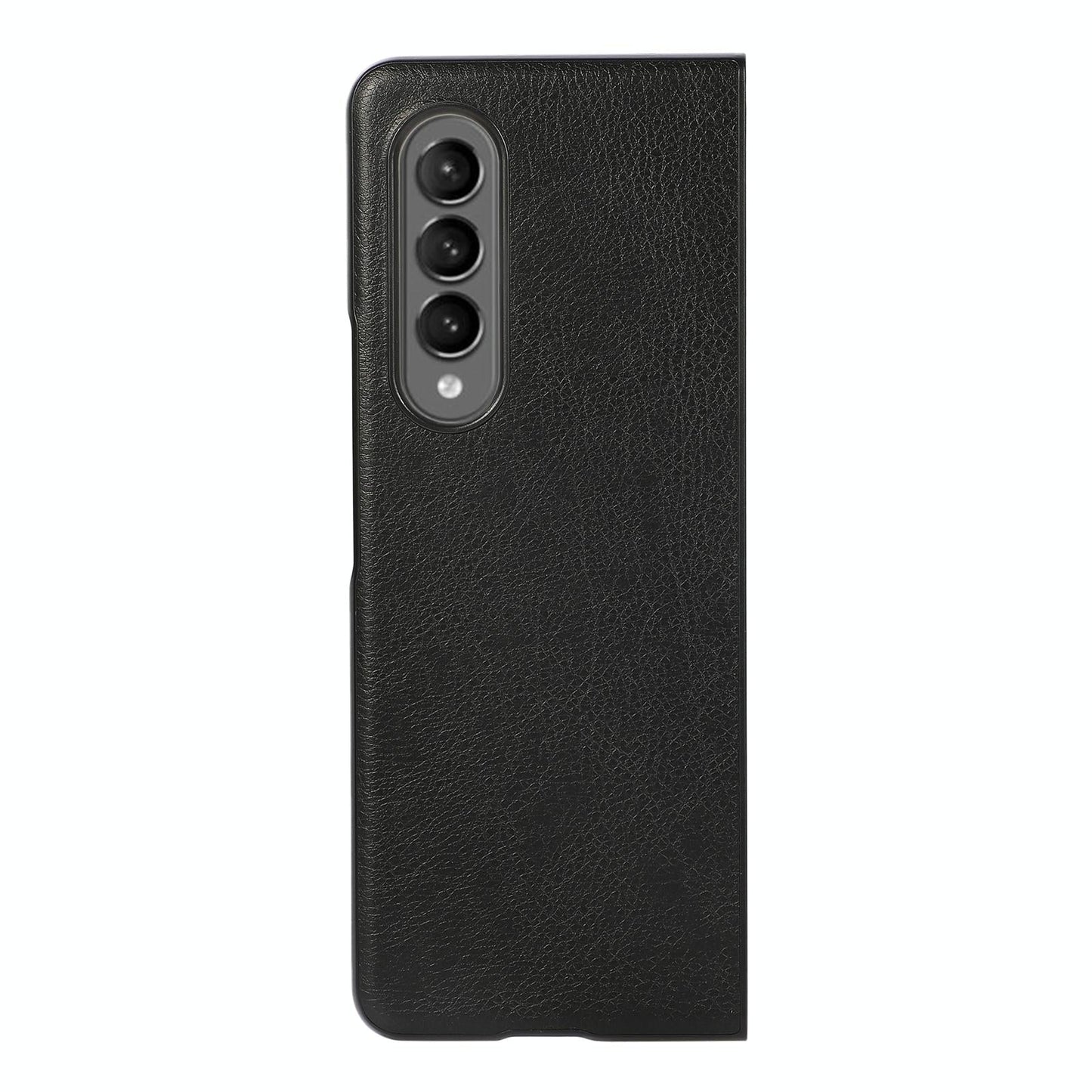 Two Tone Litchi Pu Case for Samsung Galaxy z Fold 4 - Slim & Stylish - Green