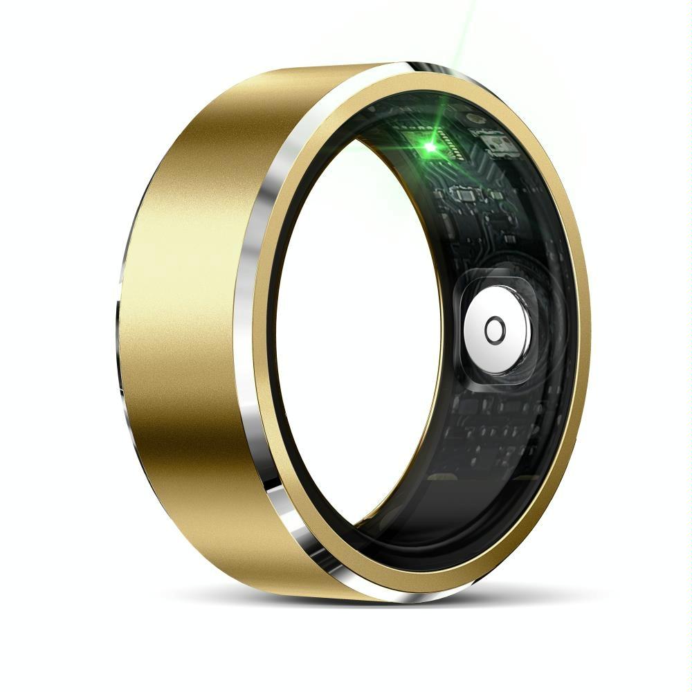 Smart Ring For Health Monitoring & Multiple Sports Modes - Size 10 - Pink