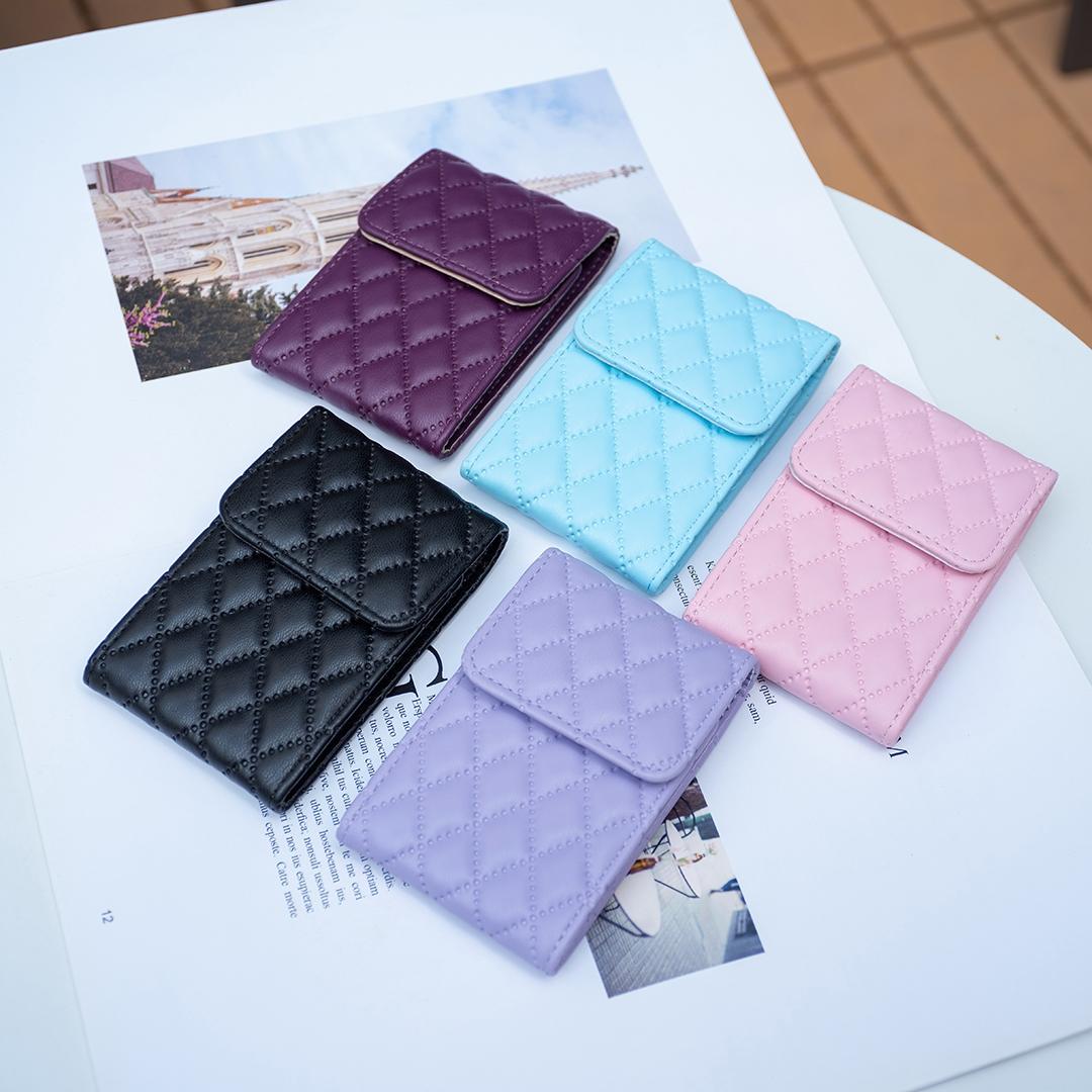 Vertical Card Bag For Mobile Phones Sticker - Black