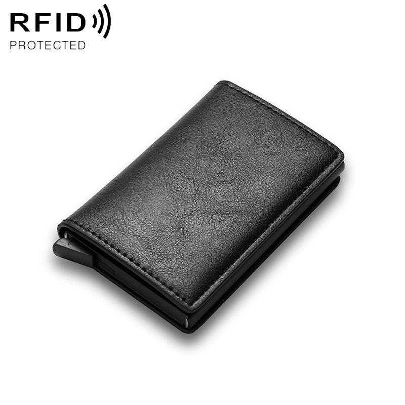 Carbon Fiber Rfid Wallet for Men - Bronzed Carbon Fiber
