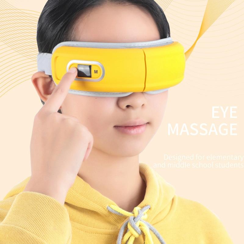 Kids Eye Protector Goggles Hot Compress Vision Aid - White