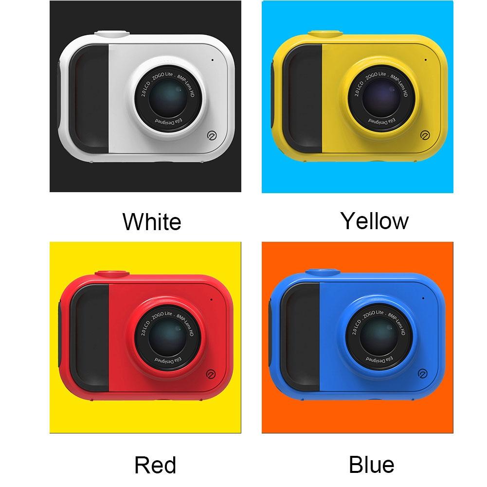 Kids' Digital Camera with Wide Angle Lens - Built-in Memory - Red