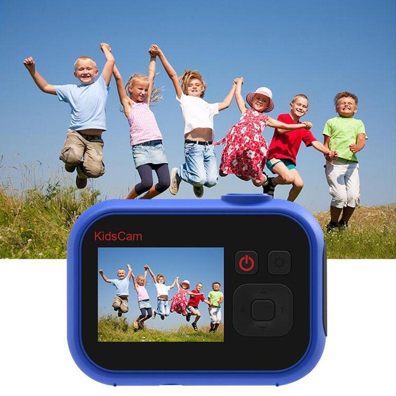 Kids' Digital Camera with Wide Angle Lens - Built-in Memory - Red