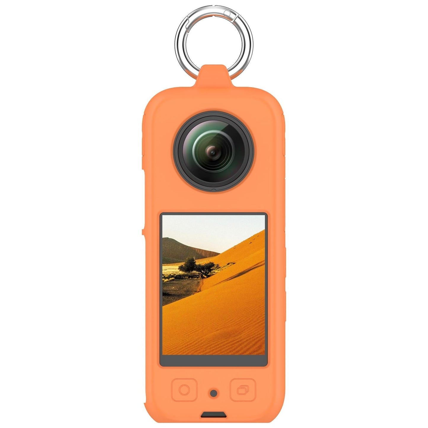 Silicone Protective Case - Portable and Compact - Orange