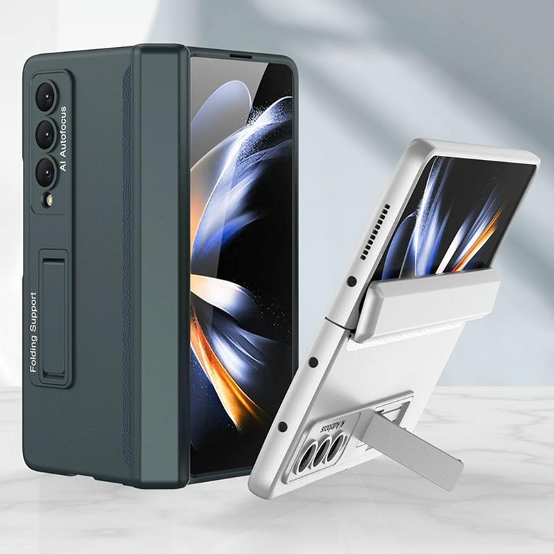 Foldable Magnetic Hinged Case for Samsung Galaxy z Fold 4 - Night Green
