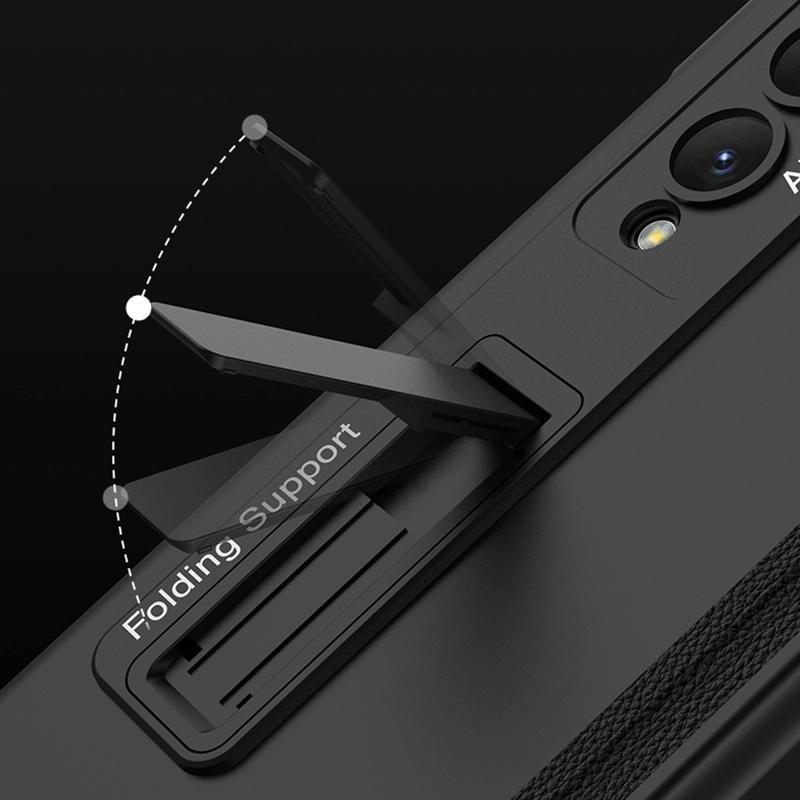 Foldable Magnetic Hinged Case for Samsung Galaxy z Fold 4 - Night Green