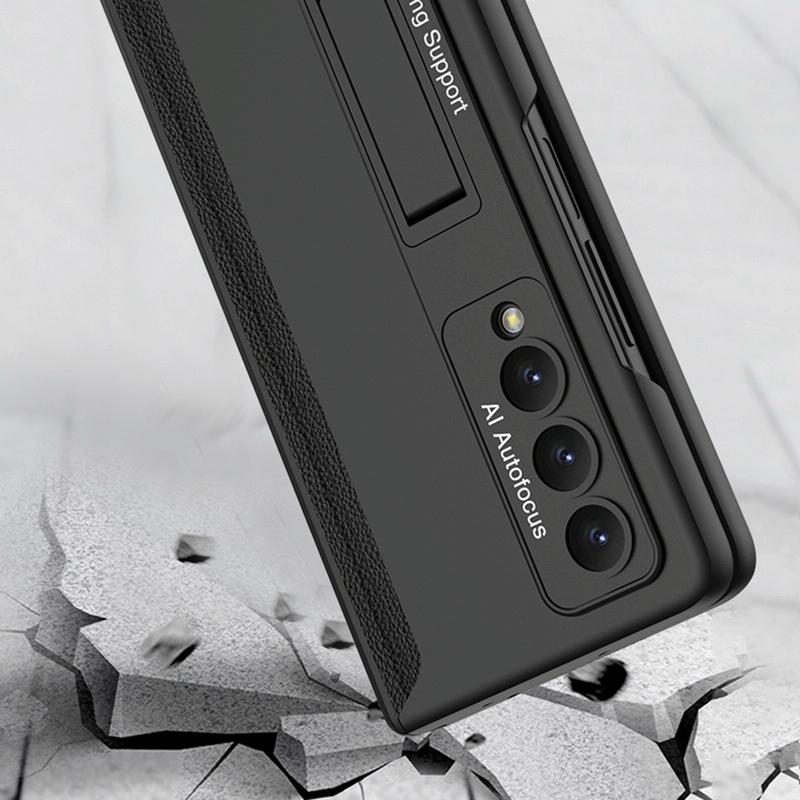 Foldable Magnetic Hinged Case for Samsung Galaxy z Fold 4 - Night Green