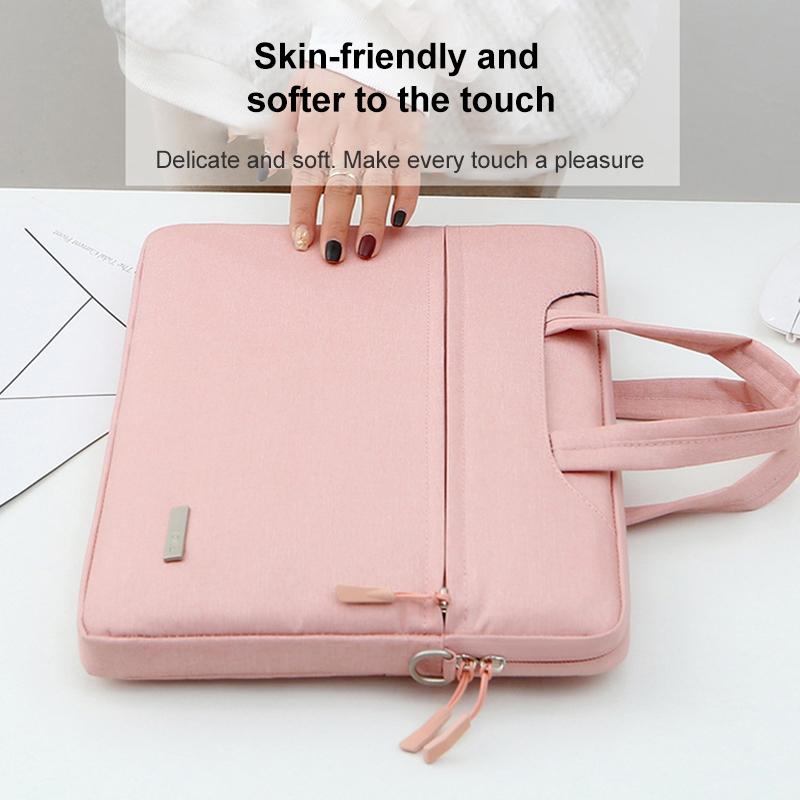 12 Laptop Handbag With Shoulder Strap And Power Bag - Inner Bag - Grey