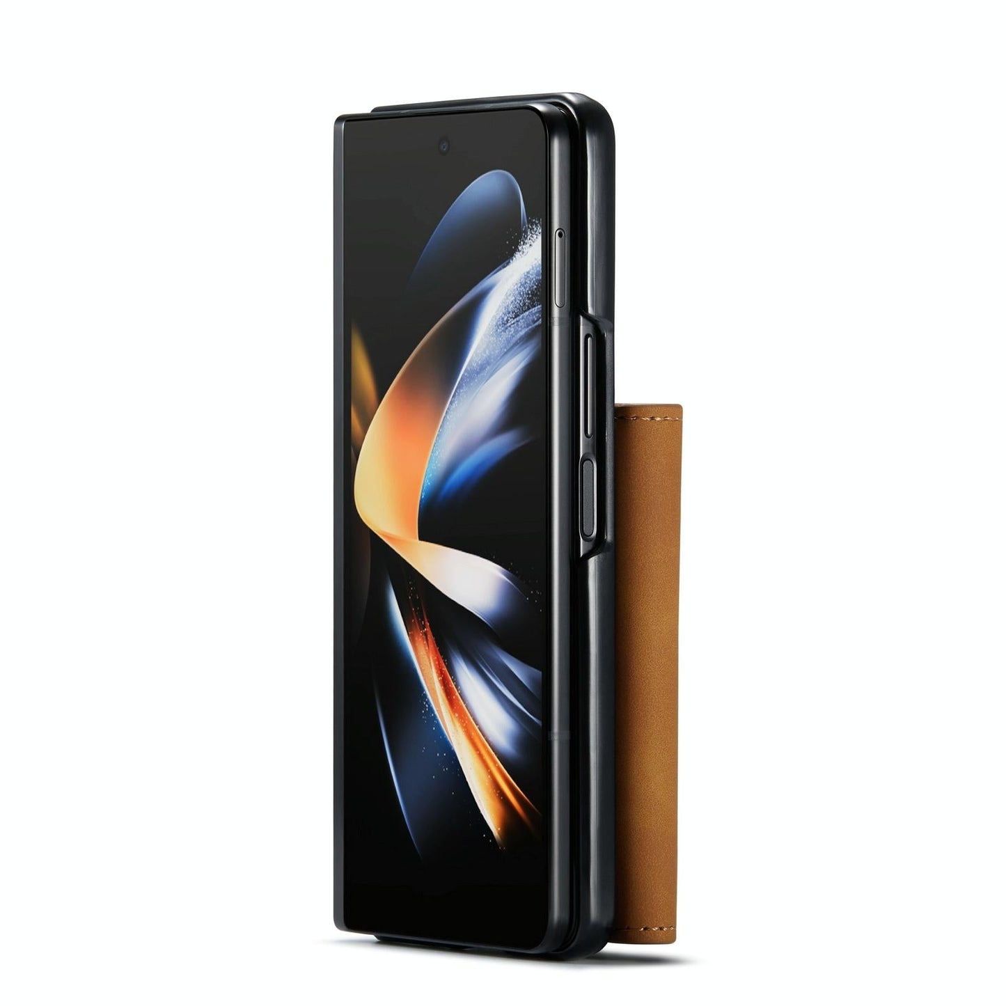 Multi-card Phone Case for Samsung Galaxy z Fold 4 - Fits Dg.ming M2 Series - Coffee