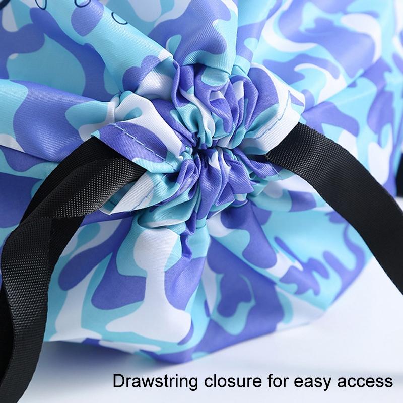 Kids' Swim Bag Cute Cartoon Beach Backpack Waterproof Dry / Wet Large 2 Layer - Green - Small 1 Layer