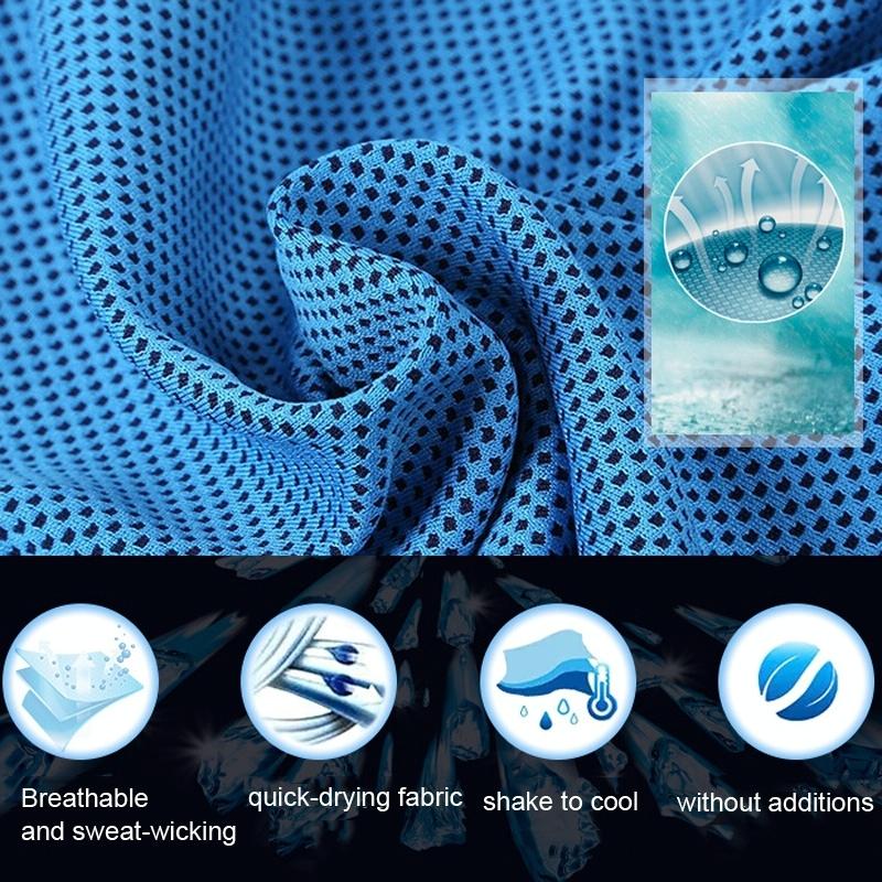 Chill Towel For Summer Workouts - Green