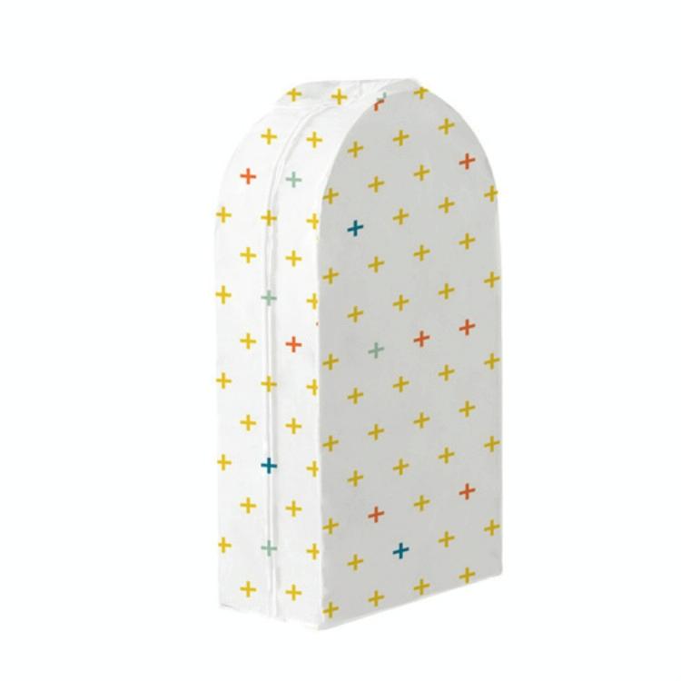 Large 3D Hanger Pocket Wardrobe With Dust Cover - Plus Sign