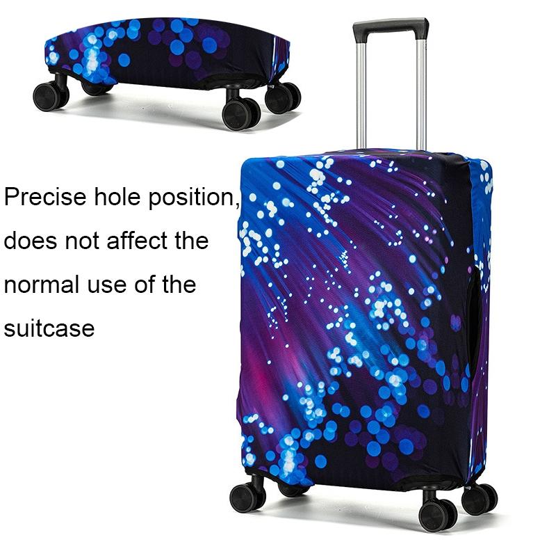 Thick Elastic Luggage Cover for Outdoor Travel - Fits 22-24 Inches - T-018 - L (22-24 Inches)