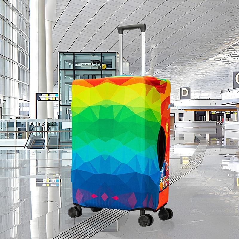 Thick Elastic Luggage Cover for Outdoor Travel - Fits 22-24 Inches - T-018 - L (22-24 Inches)