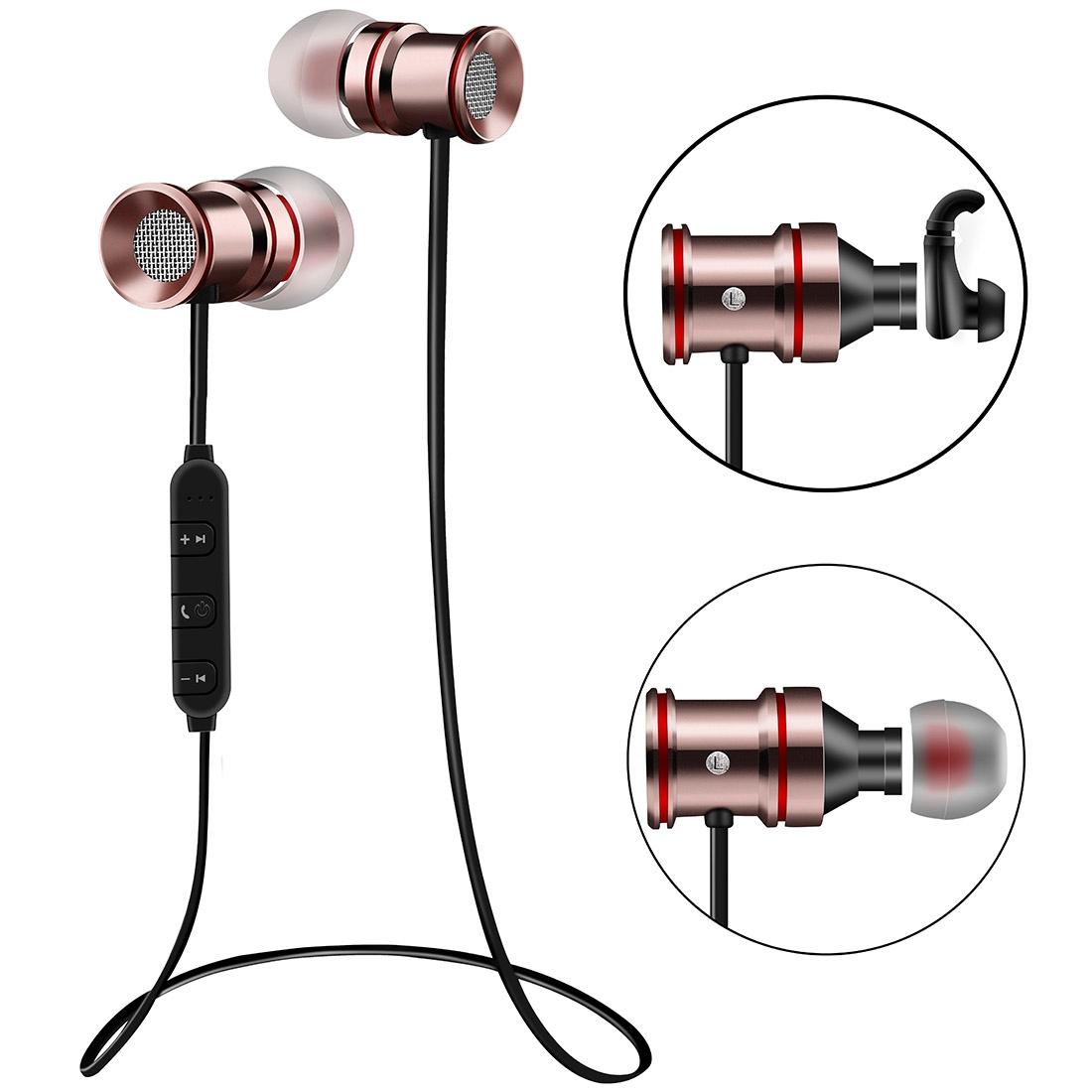 Waterproof Magnetic Sport Earbuds with Mic - Wireless Bluetooth V4.1 - Ip7G9654C