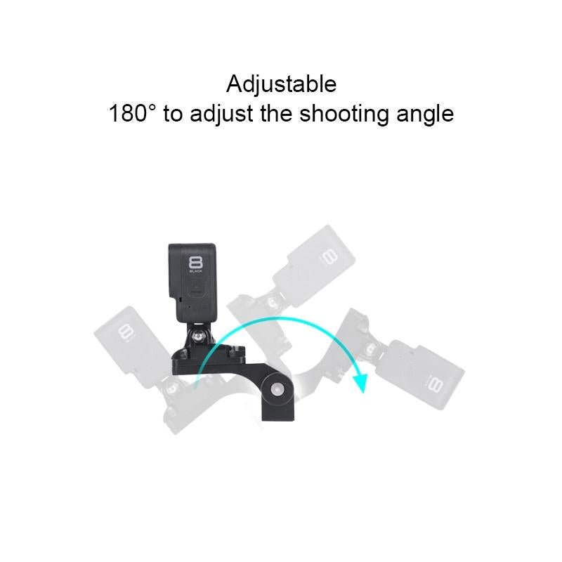Universal Motorcycle Phone Bracket for Action Cameras - Cyan