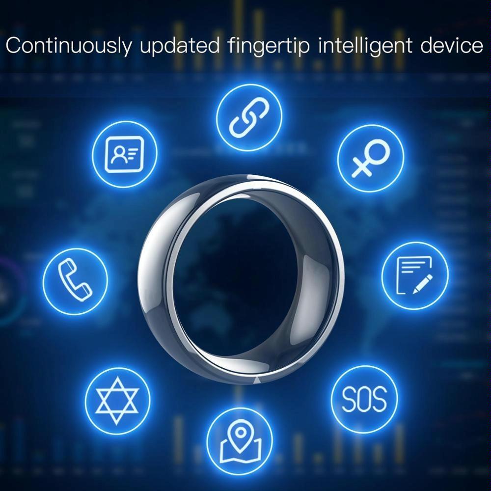 Smart Ring For Apple & Android - Multifunctional Lord Of The Rings - 57.1Mm - Number 11