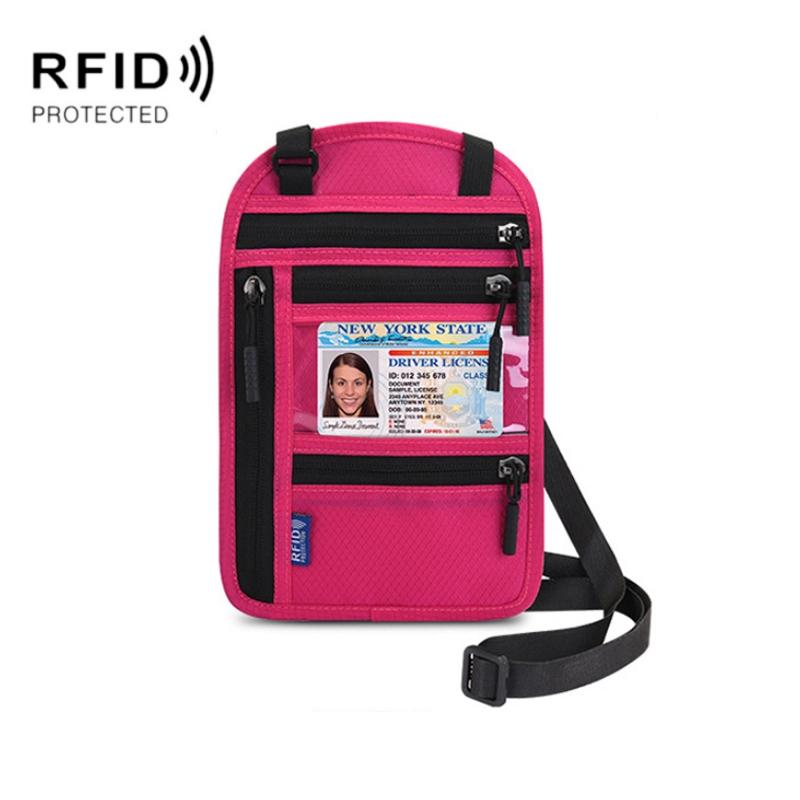 Rfid Passport & Certificate Protection Cover - Lake Blue