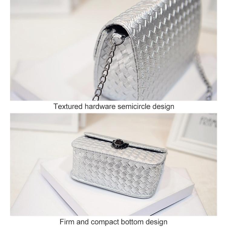 Black Chain Shoulder Bag For Women Small Square Design