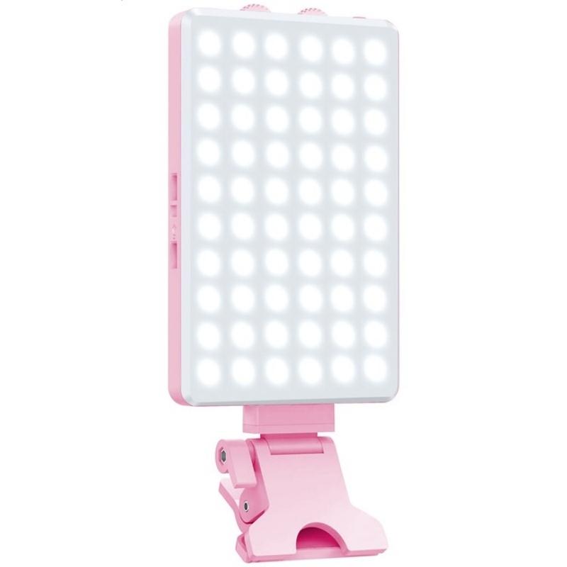 Portable Led Fill Light for Phone Laptop and Video Conferencing - White