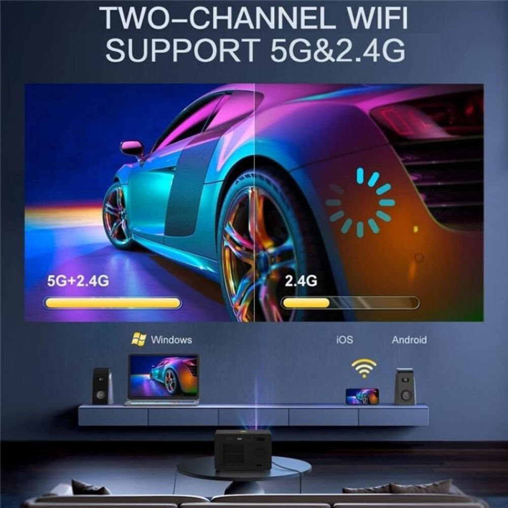 Portable Hd Projector With Media Player - Y7