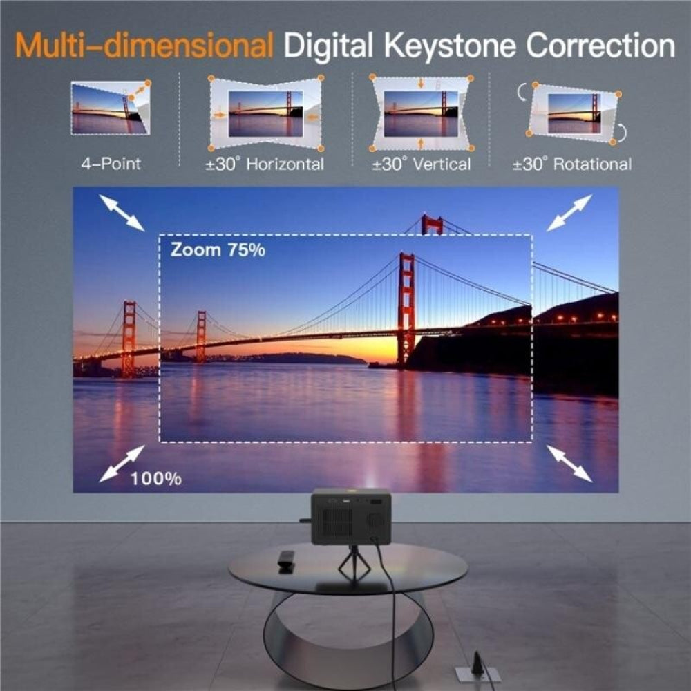 Portable Hd Projector With Media Player - Y7