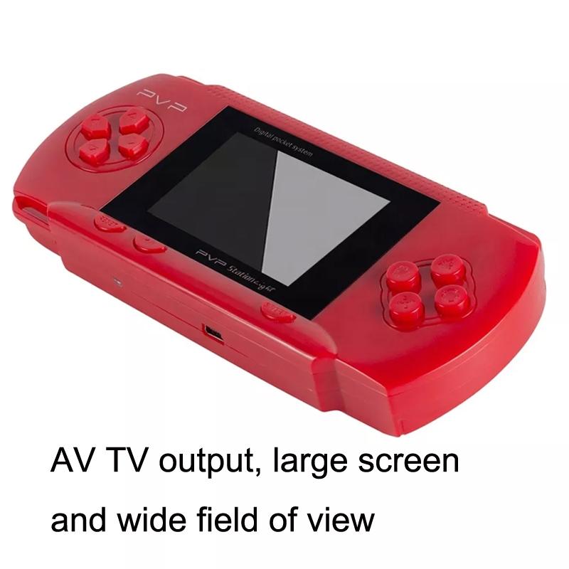 2.4 Mini Colour Screen Gaming Console For Kids - Classic Intellectual Games - Black