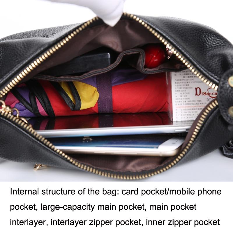 Stylish Middle Aged Women Shoulder Bag - Taro Purple