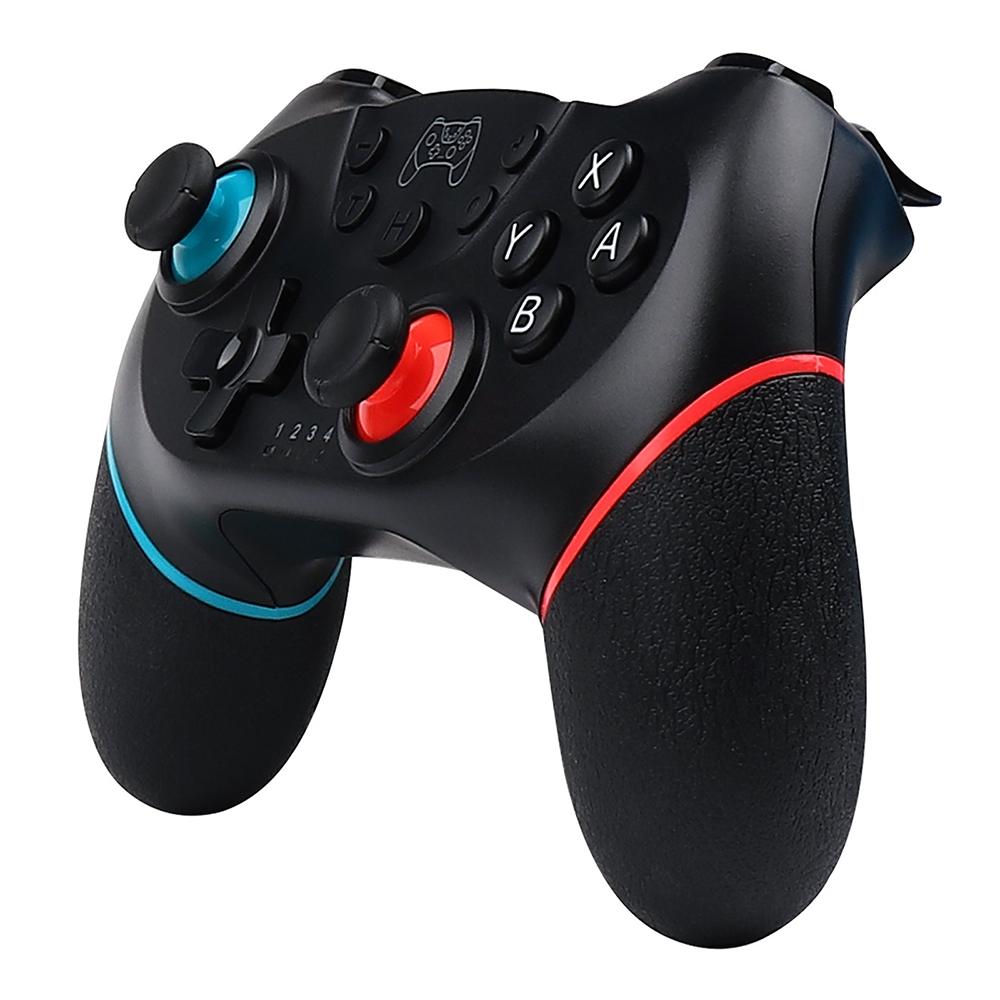 Macro Wireless Pro Controller with Wake-up Function - Black Red Blue