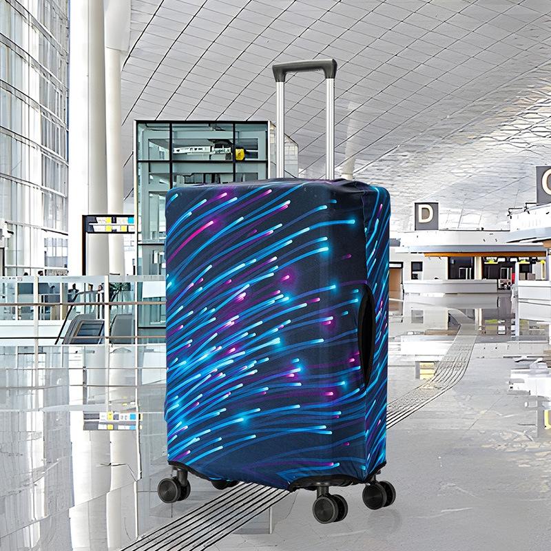 Thick Elastic Luggage Cover for Outdoor Travel - Fits 22-24 Inches - T-019 - S (17-20 Inches)