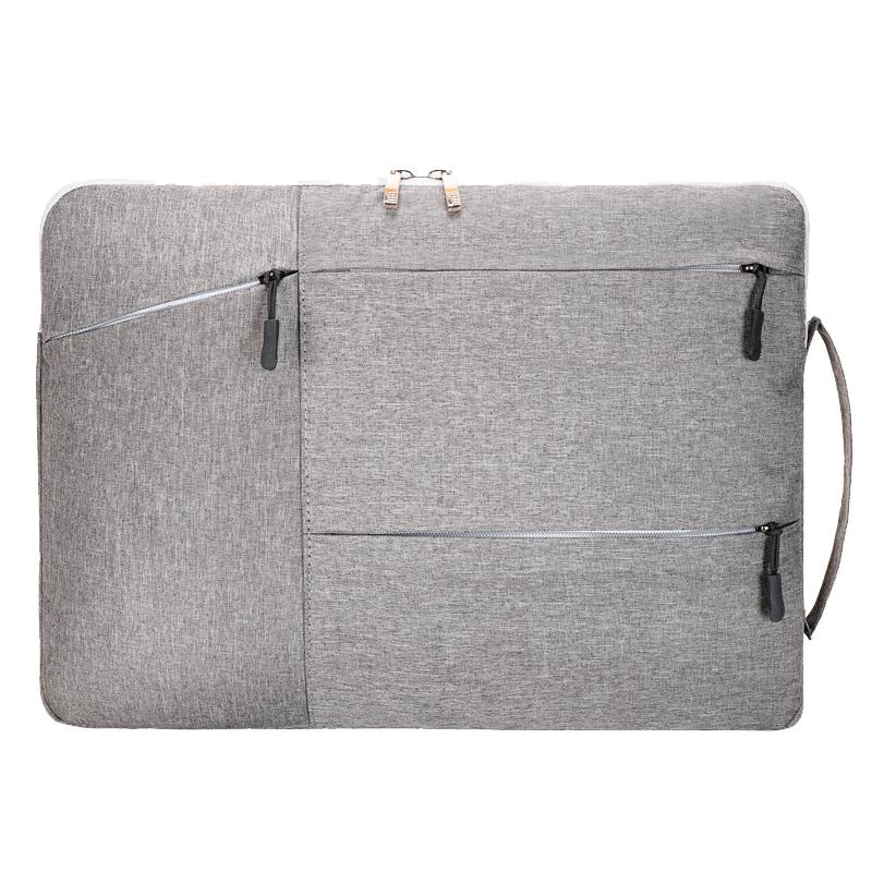 Portable Laptop Handbag - Fits 15.6-17 Inch - Casual Design - Black