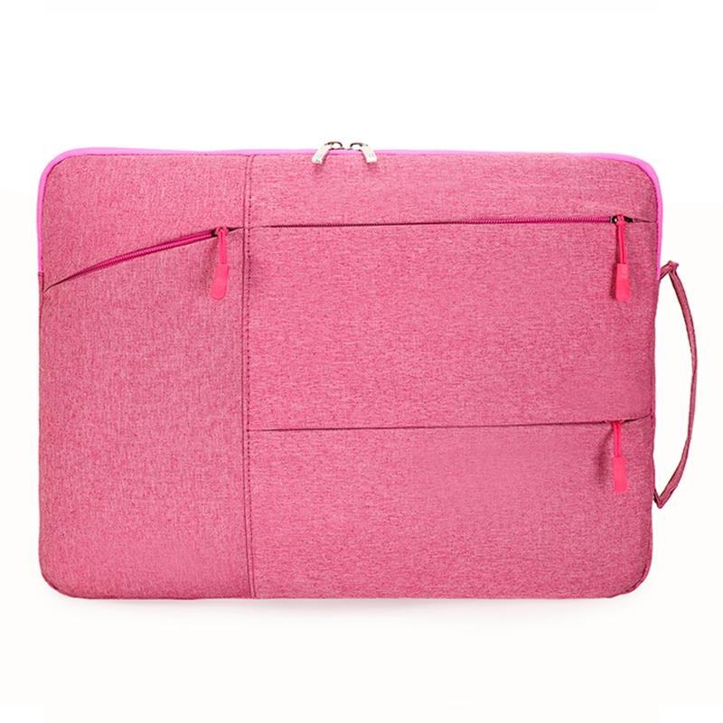 Portable Laptop Handbag - Fits 15.6-17 Inch - Casual Design - Black