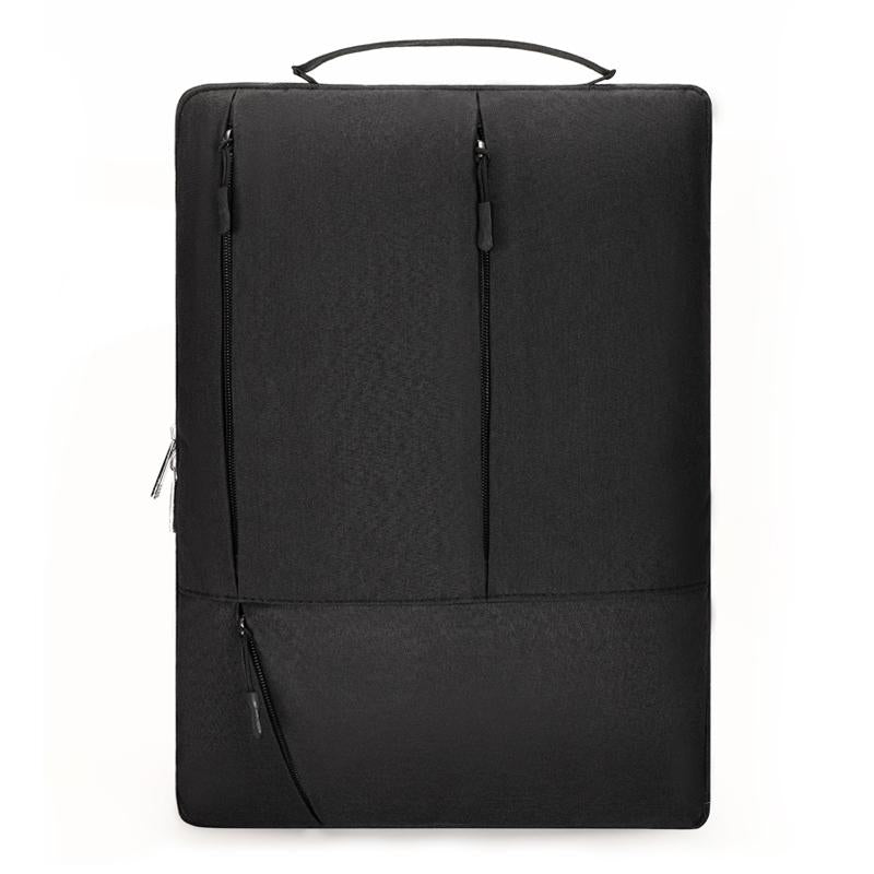 Portable Laptop Handbag - Fits 15.6-17 Inch - Casual Design - Black