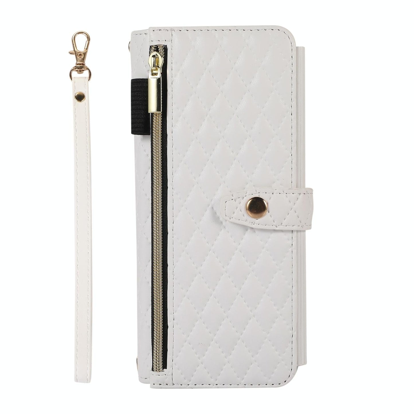 Foldable Diamond Lattice Phone Case for Samsung Galaxy z Fold 4 - Black