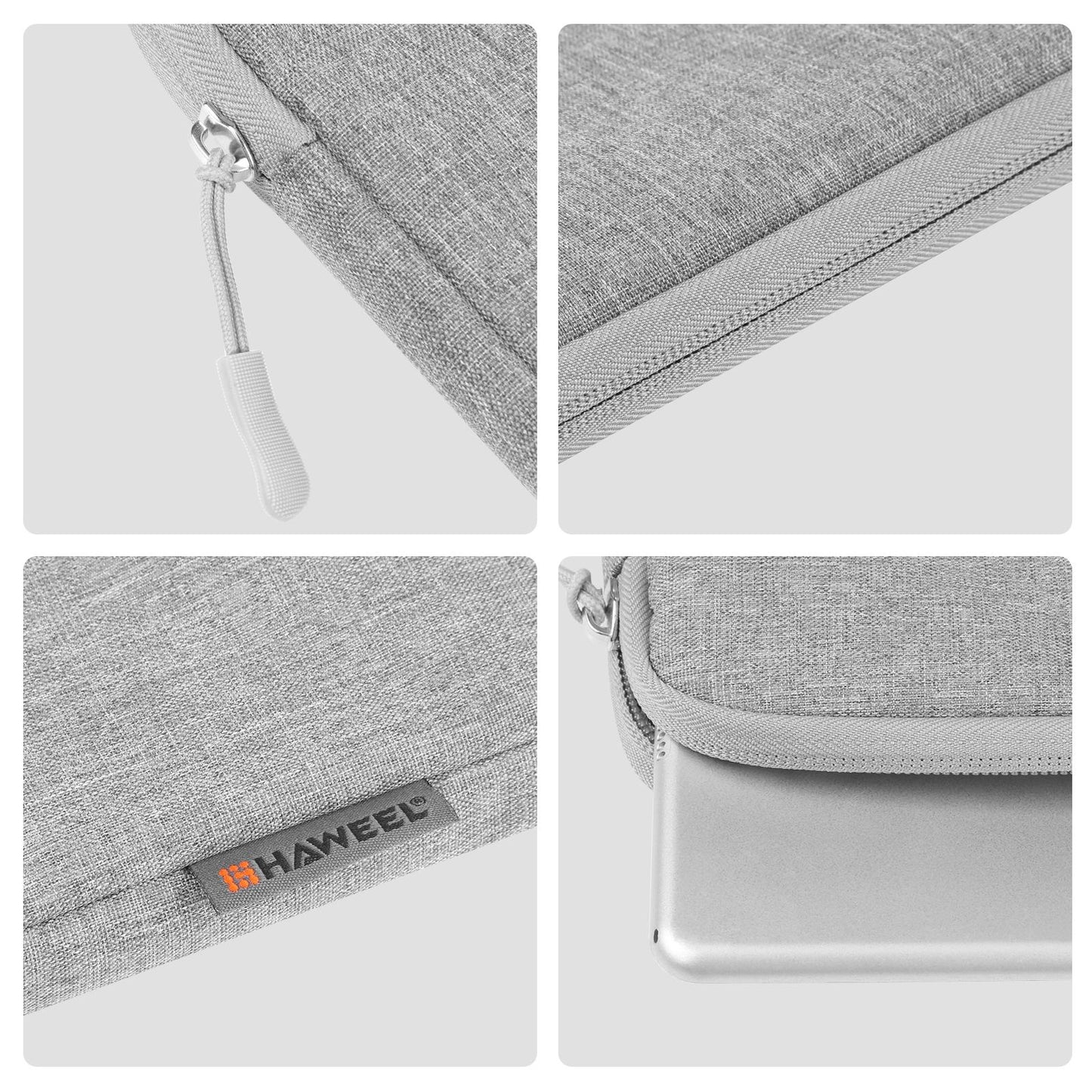 11 Tablet Sleeve Briefcase for 9.7-11.0 Tablets - Zipper Closure - Dark Blue