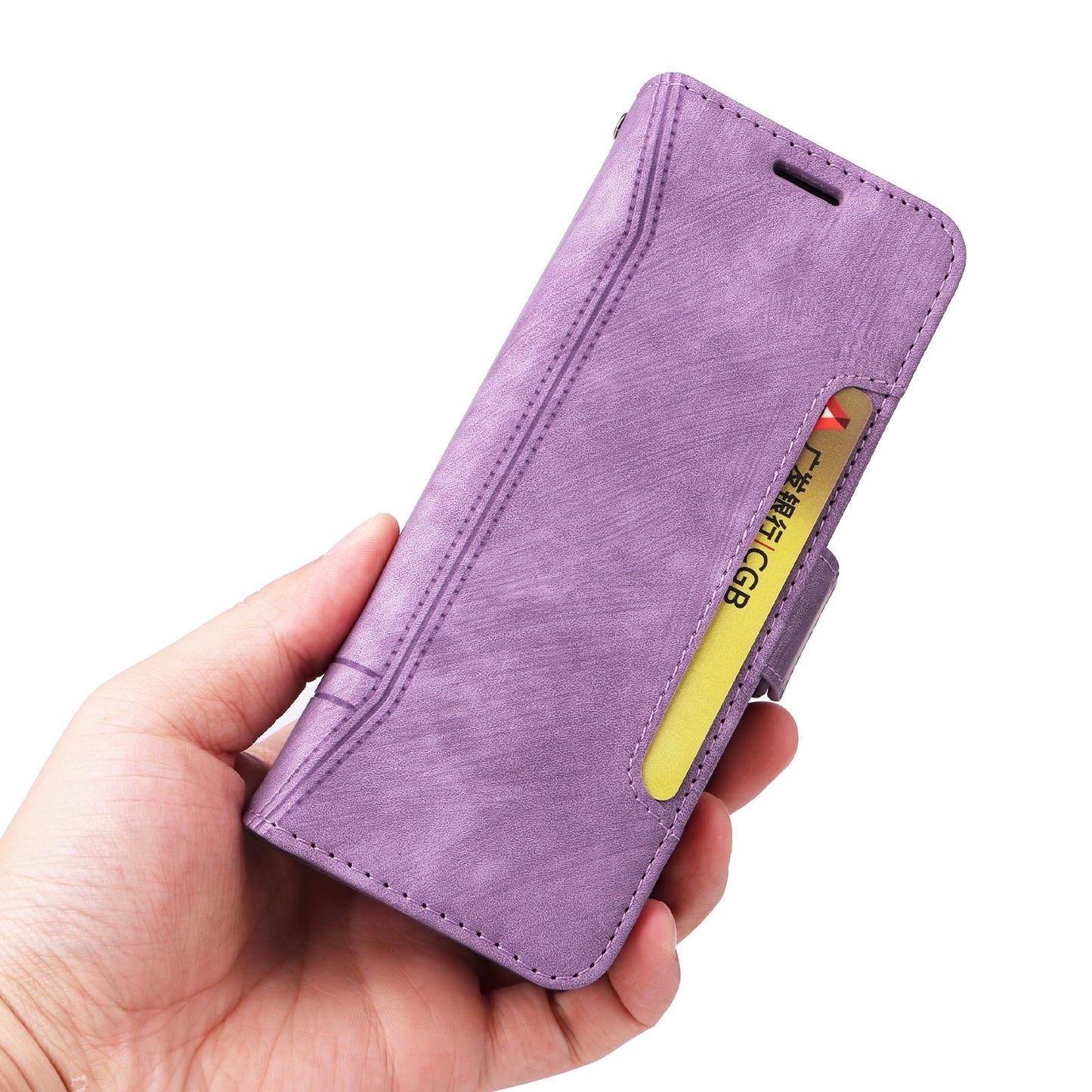 For Samsung Galaxy Z Fold4 5G Leather Dual Buckle Phone Case - Green