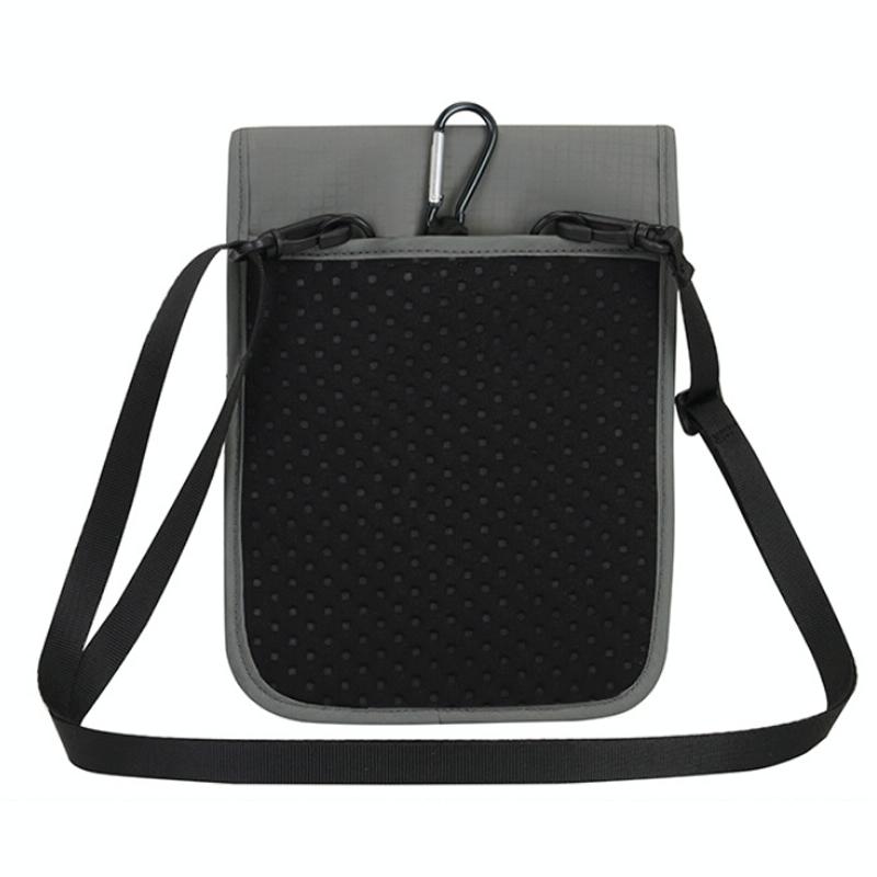 Rfid Passport Storage Bag Anti Theft Messenger - Red